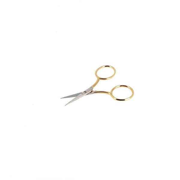 SYSSAX MED STORA RINGAR GULD 9CM I FODRAL 24349