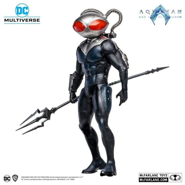 McFarlane Toys - Aquaman och det förlorade kungariket - Megafigurin DC Multiverse Black Manta 30 cm