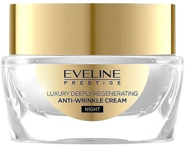 Nattkräm - EVELINE COSMETICS - Prestige 24k Snigel & Kaviar - 50ml - Anti-Rynkor - Återfuktning