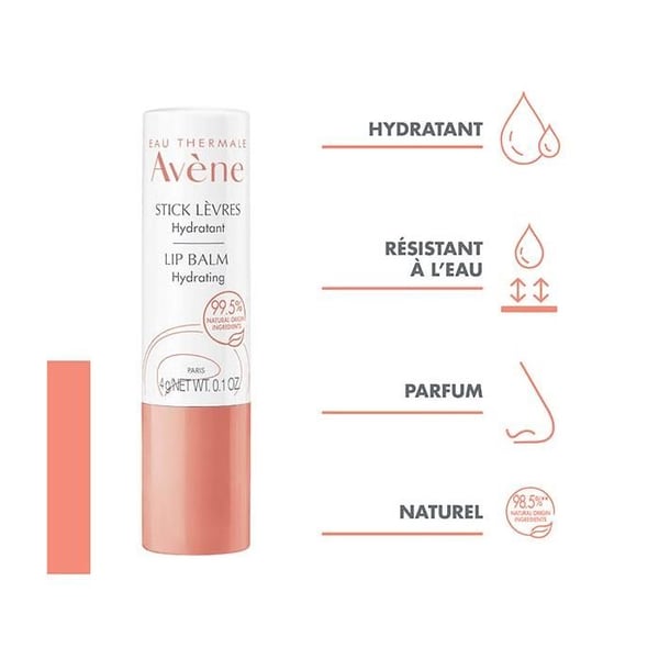 Avène Les Essentiels Vård för Känsliga Läppar 4g