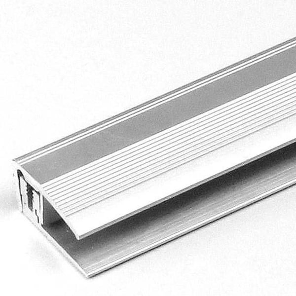 Profil av finish, laminerad finish H 7 - 17 mm l 24 mm i 3 delar, anodiserad aluminium, borrad Flex-ljusbrons-270...