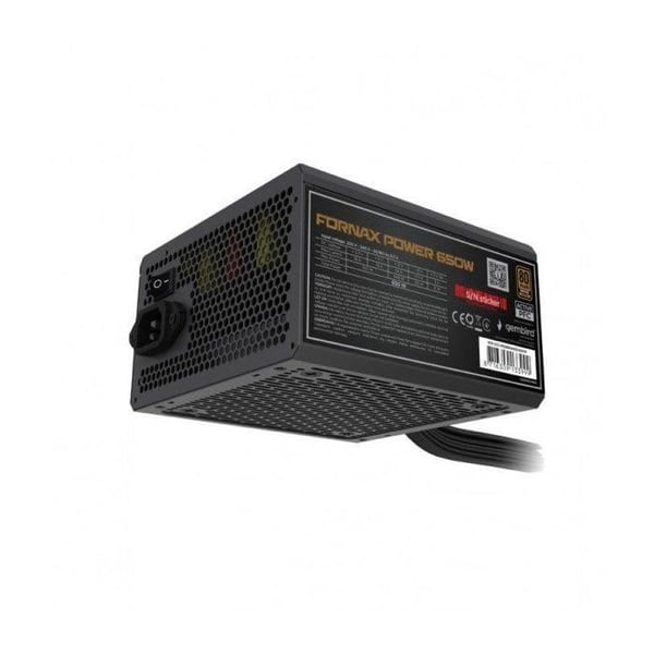 Gembird - CCC-PSUBRONZE-750W-10 - 750 W powersupply med aktiv PFC, 12 cm fläkt, 80+Bronze industriell Gembird - CCC-PSUBRONZE-750W-10 - 750 W powersupply med aktiv PFC, 12 cm fläkt, 80+Bronze industriell