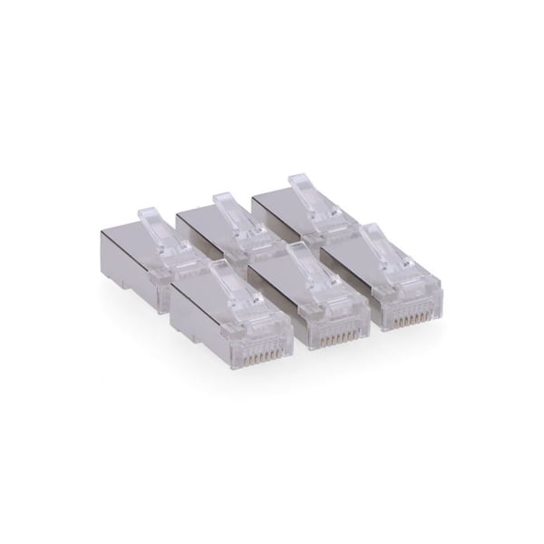 RJ45-hane FTP Cat5e skärmad (påse 6 U)