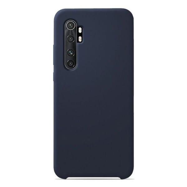 1001Coques - Silikon Soft Touch-skal kompatibelt med Xiaomi Mi Note 10 Lite - Inuti mikrofiber sammet