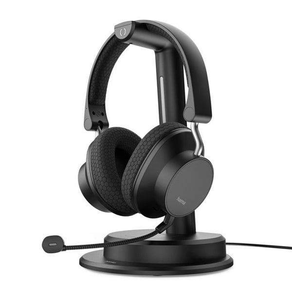 Bluetooth headset - HAMA - BT-900 - Svart - Laddstation - Aktiv brusreducering
