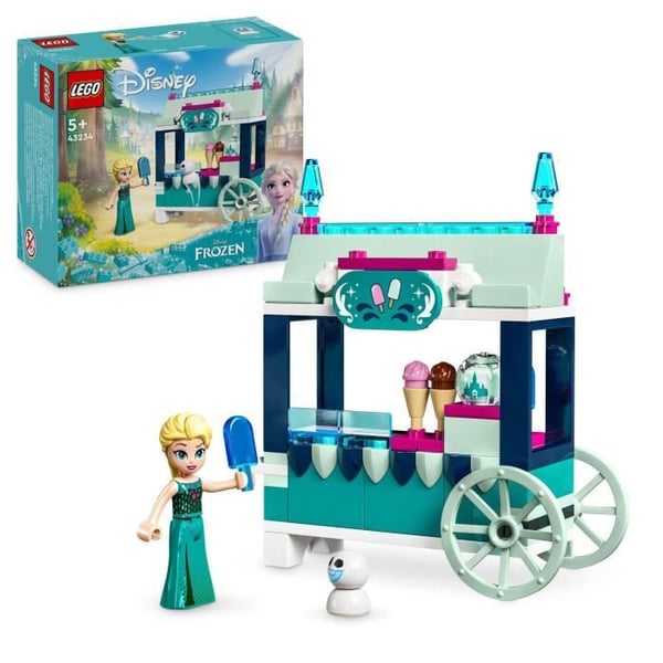 LEGO® 43234 Disney Prinsessan Elsas frysta godsaker, leksak med Mini Elsa Doll från Frozen