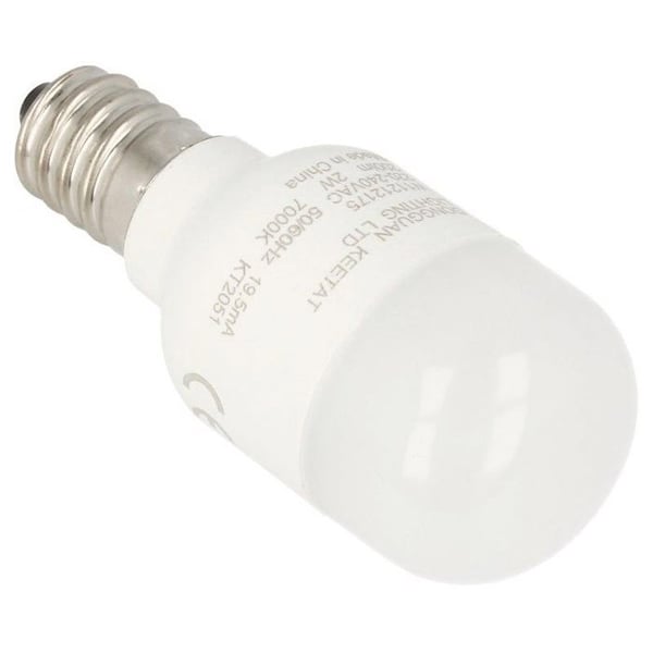 Ampull LED - WHIRLPOOL - C25 E14/2 - Kylskåp - Vit - 230V