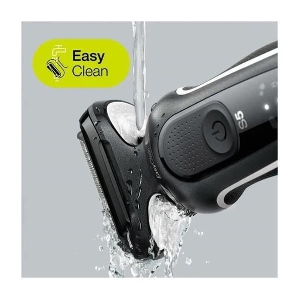 Folierakapparat - BRAUN - SERIES 5 - laddningsbart litiumjonbatteri - autonomi 50 min - svart