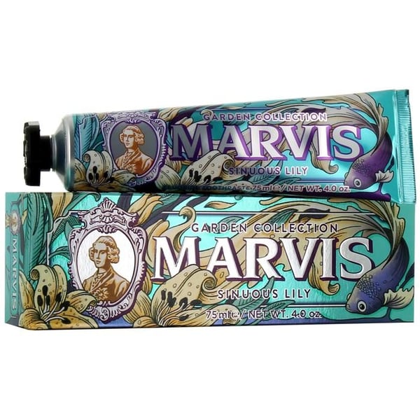 Tandpasta - MARVIS - Havekollektion - 75 ml - Blomsterdufte - Forfriskende effekt