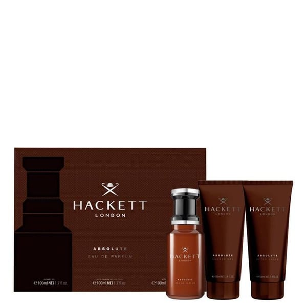 Hackett Absolute Parfymset 100ml + Duschgel 100ml + Duschgel 100ml