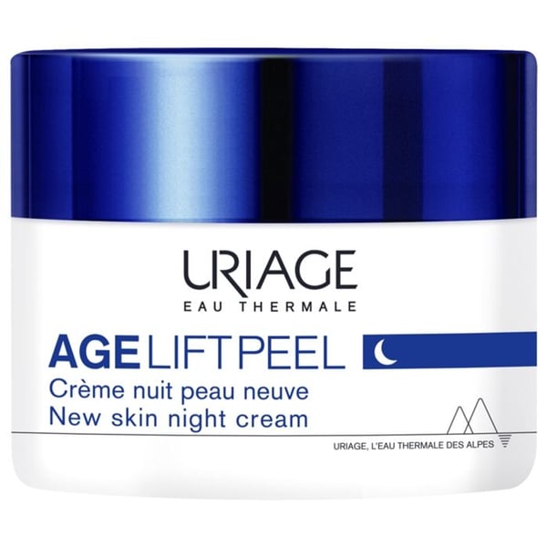 Uriage Âge Lift Peel Nattkräm Ny Hud