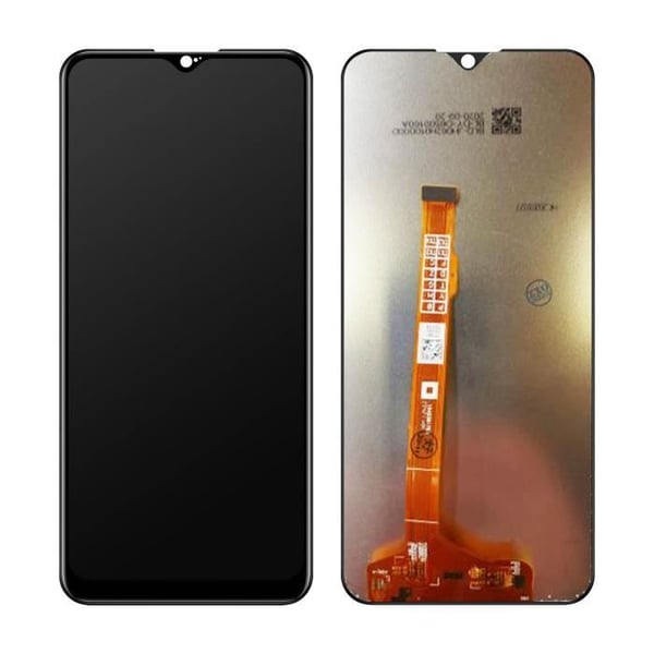 LCD-skärm + pekglasbyte för Vivo Y11s - Vivo - Svart - Touchfunktion - Displayåtergivning