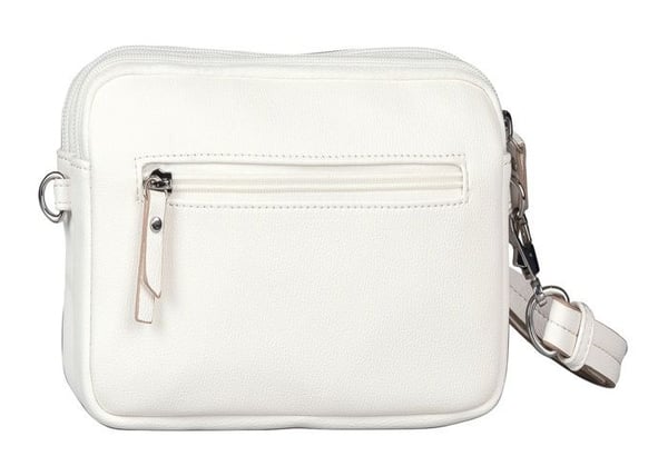 Axelväska - TOM TAILOR - Tilly Cross Bag S - Vit - 100% polyuretan - 280 g