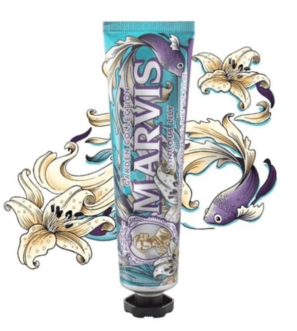 Tandpasta - MARVIS - Havekollektion - 75 ml - Blomsterdufte - Forfriskende effekt
