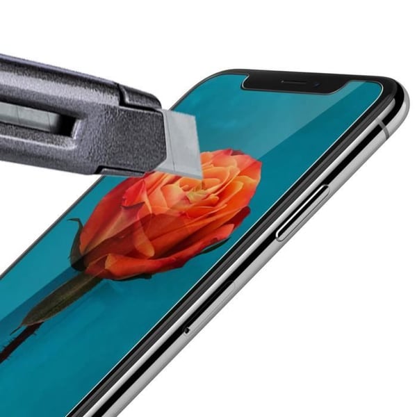 Skyddfilm - ForceGlass - iPhone X/XS - Härdat glas - Repbeständig - Livstidsgaranti