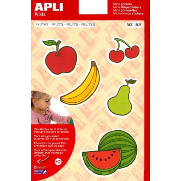 Apli Agipa - MAXI Frukter klistermärken x 22