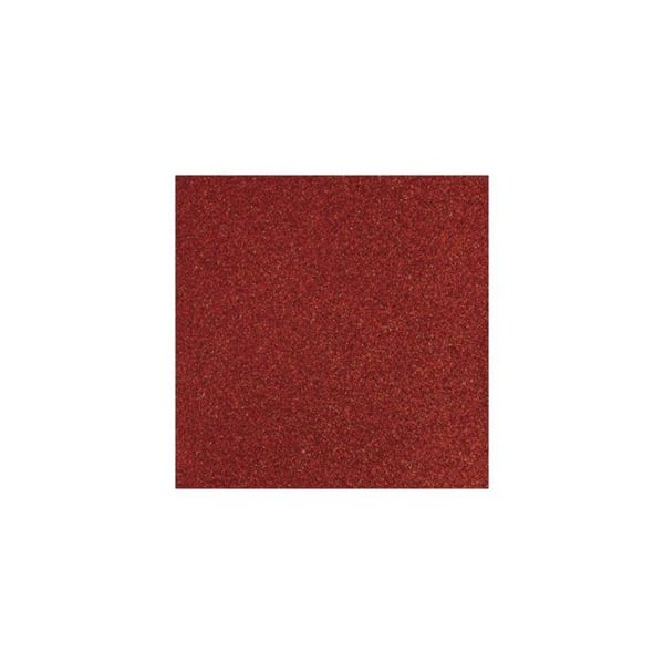 Pappersscrapbooking: Glitterpulver, 30,5x30,5cm, 200 g/m2, kardinalröd