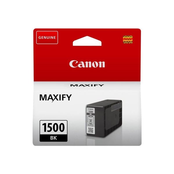 Canon PGI-1500 BK 12,4 ml svart bläckbehållare för MAXIFY MB2050, MB2150, MB2155, MB2350, MB2750, MB2755