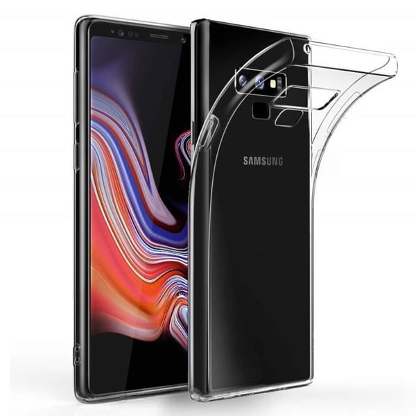Skal till Samsung Galaxy NOTE 9 - Ultratunt mjukt silikonskydd i transparent TPU-gel [Phonillico®]