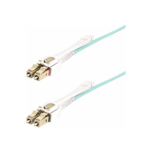 Fiberoptisk kabel - StarTech.com - 5m - LC till LC - OM4 Multimode - 100G Nätverk