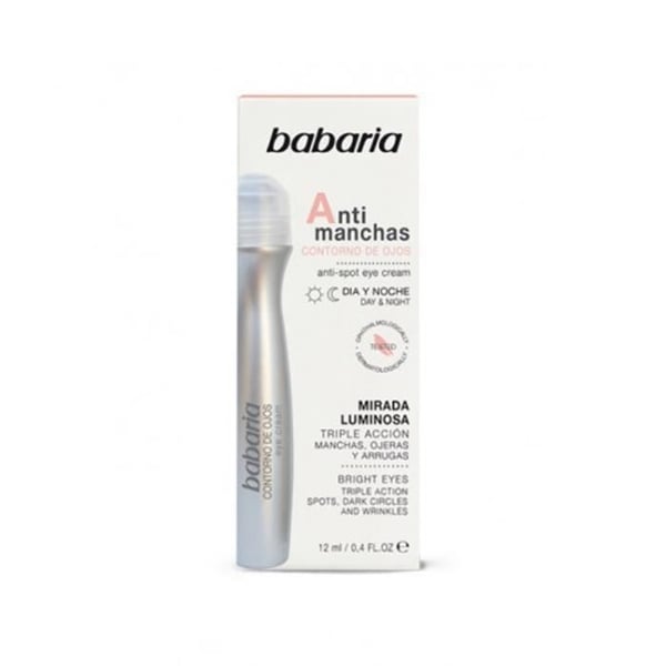 Babaria cara contorno de ojos anti-manchas dia y noche 12ml