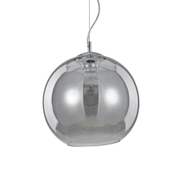 Lampe - Ideal Lux - NEMO FUME - Grå - Blåst glas - Dagens design