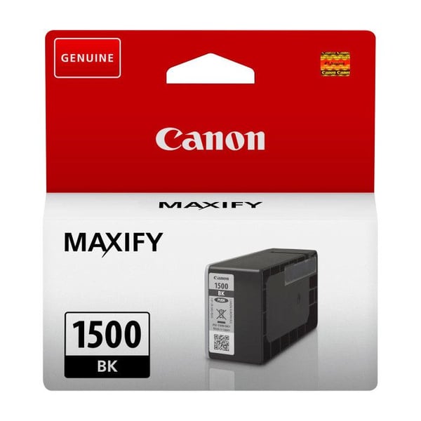 Canon PGI-1500 BK 12,4 ml svart bläckbehållare för MAXIFY MB2050, MB2150, MB2155, MB2350, MB2750, MB2755