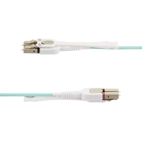 Fiberoptisk kabel - StarTech.com - 5m - LC till LC - OM4 Multimode - 100G Nätverk