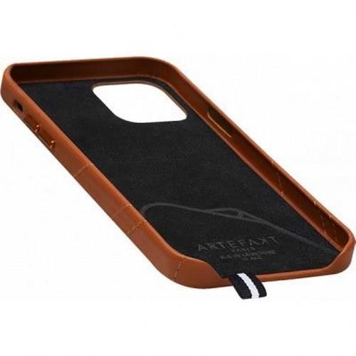 Skyddsfodral - ARTEFAKT - iPhone 12 / 12 Pro - Fullnarvskl leather - Brun - Parisisk stil