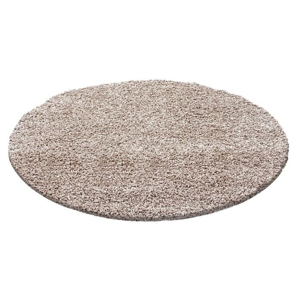 Tapis Shaggy - AYYILDIZ - BEIGE - 60x110 cm - 30 mm höjd på lugg - Inomhus