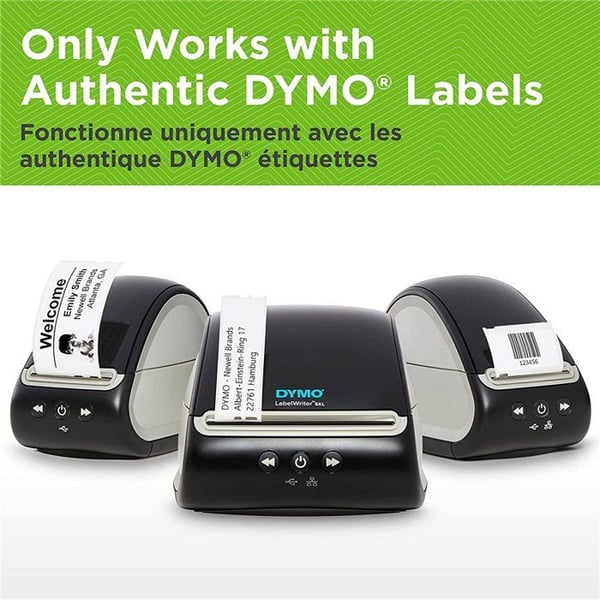 DYMO LabelWriter 550 Turbo, höghastighetsetikettskrivare, bläckfri, LAN-anslutning, PC/Mac, etikettigenkänning