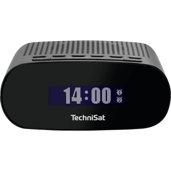 TechniSat TECHNIRADIO 50 Bordsradio DAB+, FM DAB+, FM väckarklocka funktion svart