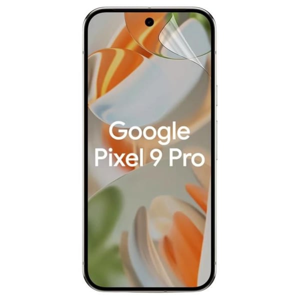 Skärmskydd - Phonillico - Google Pixel 9 Pro - Pack om 2 - Ultra tunn - Repellerande mot repor