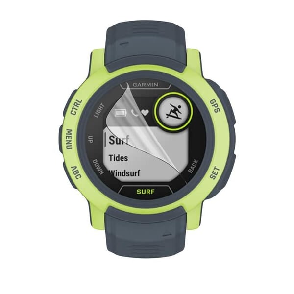 Skärmskydd för Garmin Instinct 2 Surf Edition - 45mm [Pack 6] Ultra Tunnt Plastfilms Skydd Phonillico