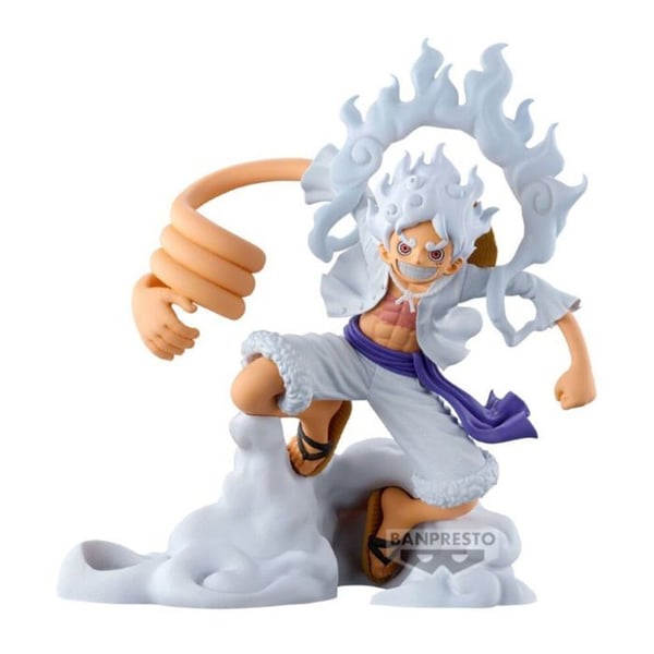 Samlarfigur - BANPRESTO - Monkey D. Luffy - 10 cm - Flerfärgad - PVC