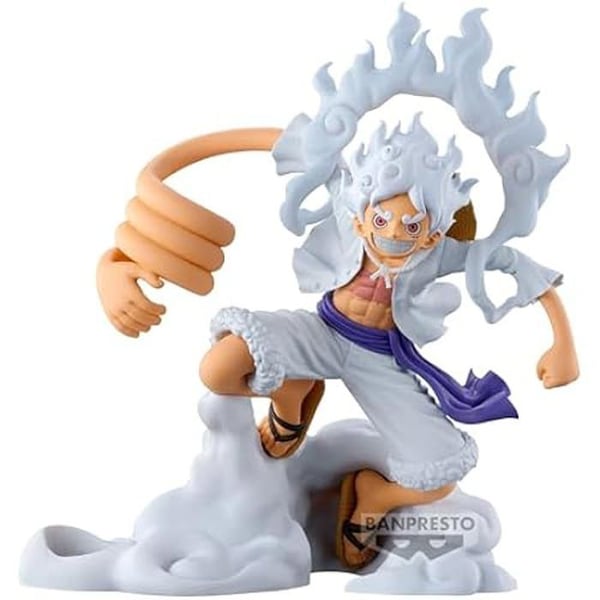 Samlarfigur - BANPRESTO - Monkey D. Luffy - 10 cm - Flerfärgad - PVC