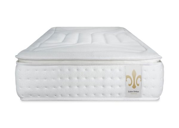 Madrass - LITIER DELUXE TRADITION - Vingt-Quatre PLUS - 90x200 cm - Pocketfjädrar - Minnesform