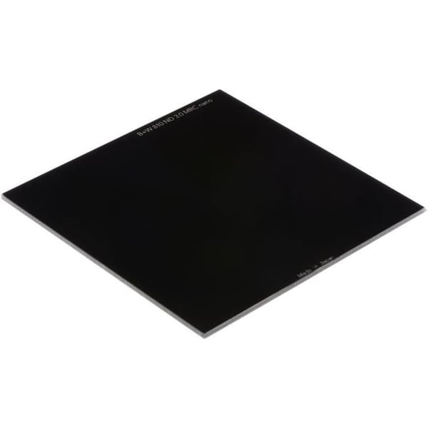 B W 1089124 ND-filter 810 3.0, 100 x 100 - svart
