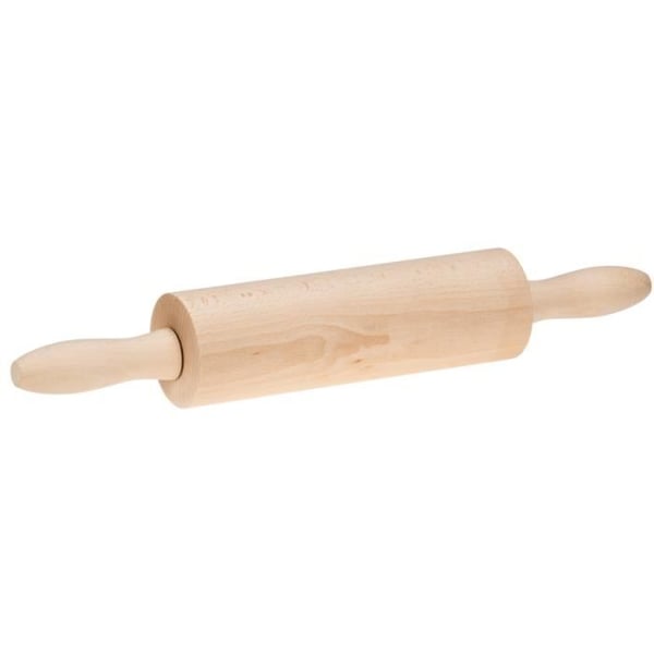 Klassisk kavel i bokträ med rörliga handtag 39 cm
