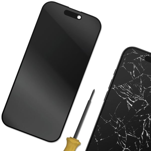 Fullskärm LCD LTPS + Touchglas för iPhone 16 Pro Svart