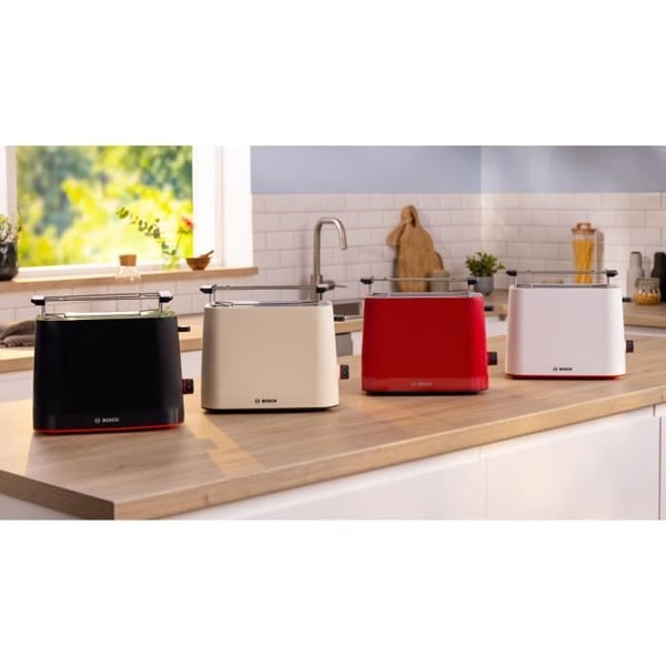 Bosch Grill-toastmaskine 2 skiver 950w sort - TAT3M123