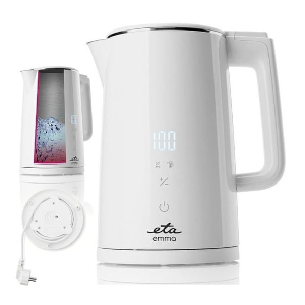 Elkedel - ETA - Emma 5595 90010 - 1,5 L - Rustfrit stål - 2200 W
