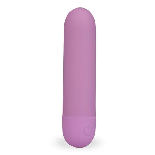 Mini vibrator med uppladdningsbart silikon Dazzling - Lila