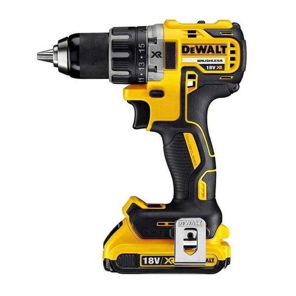 Boremaskine-skruepistol 18V DEWALT + 2 batterier 2Ah + oplader + T-STAK kasse - DEWALT - DCD791D2