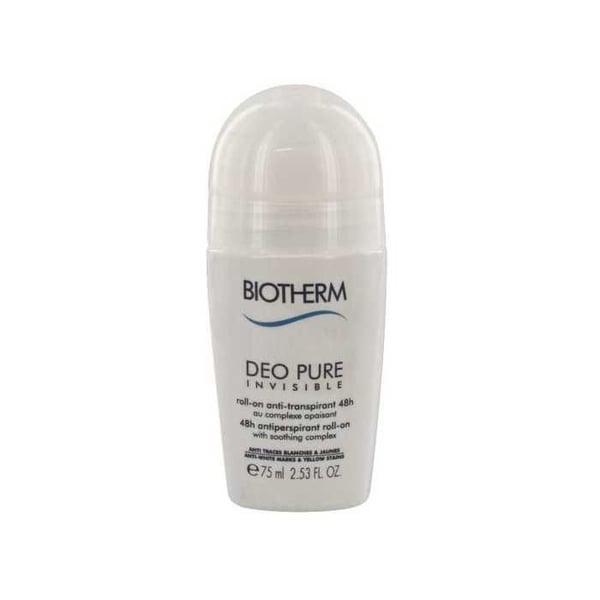 Biotherm Deo Pure Invisible Antiperspirant 48H Roll-On 75Ml