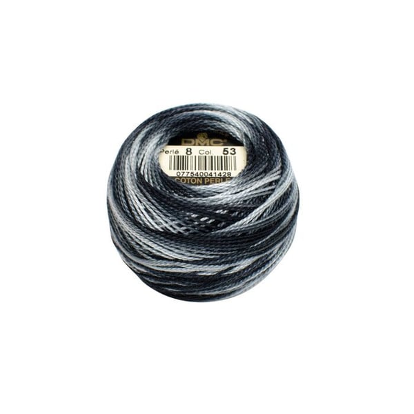 Coton perlé DMC art 116, tjocklek 8 - nystan på 80m - Att 53