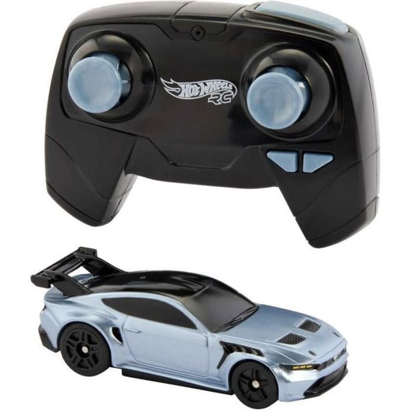 Elbil - MATTEL - Ford Mustang GTD - Fjärrstyrd - Svart - 4 hjul