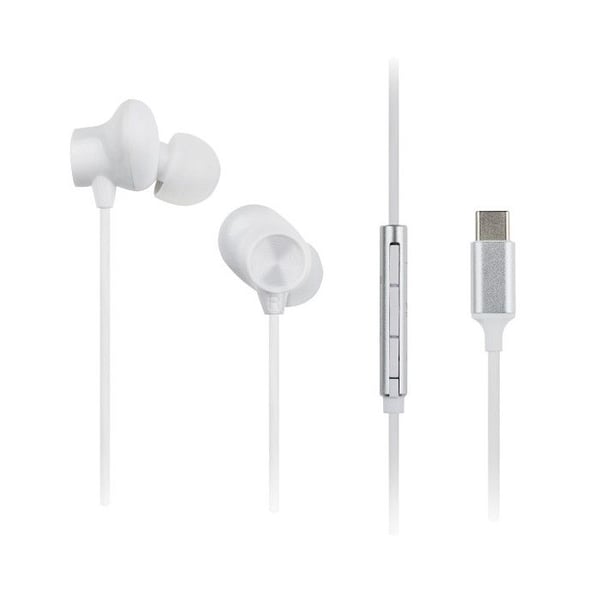 Panasonic RP-TCM225DEW In-Ear USB-C Hörlurar med Mikrofon Vit