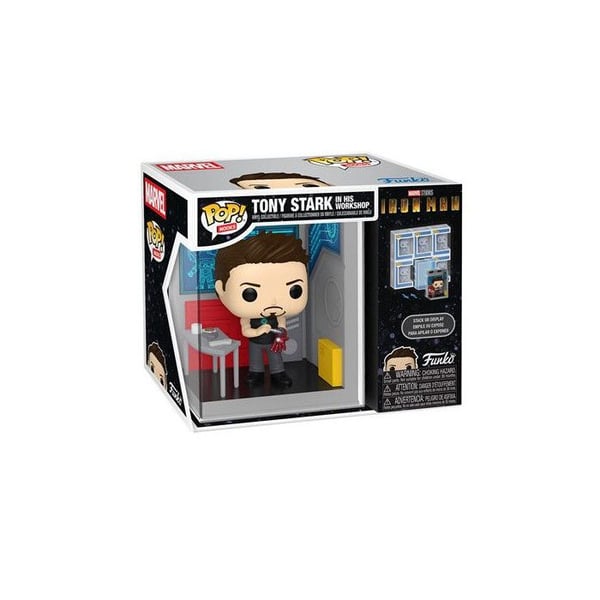 Figur Funko Pop Nooks Marvel Tony Stark i Hans Verkstad Figur Funko Pop Nooks Marvel Tony Stark i Hans Verkstad