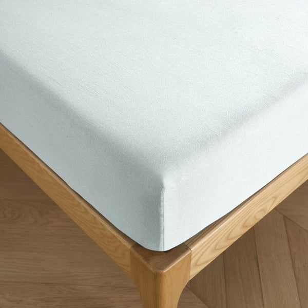 Lakan 180 x 200 cm, 30 cm keps "Premium" för king size dubbelsäng - Premium Mint